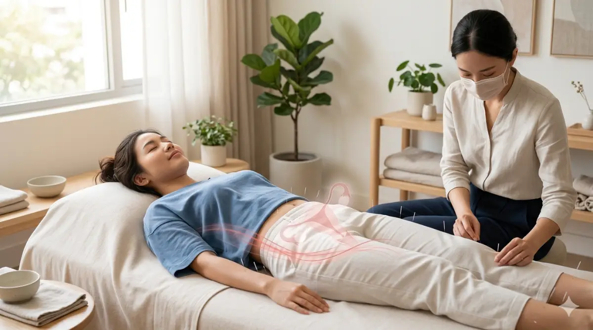 acupuncture for heavy periods, natural treatment menorrhagia, reduce menstrual bleeding naturally, hormonal balance therapy, acupuncture benefits for women, menstrual health solutions, holistic period treatment, heavy bleeding remedies