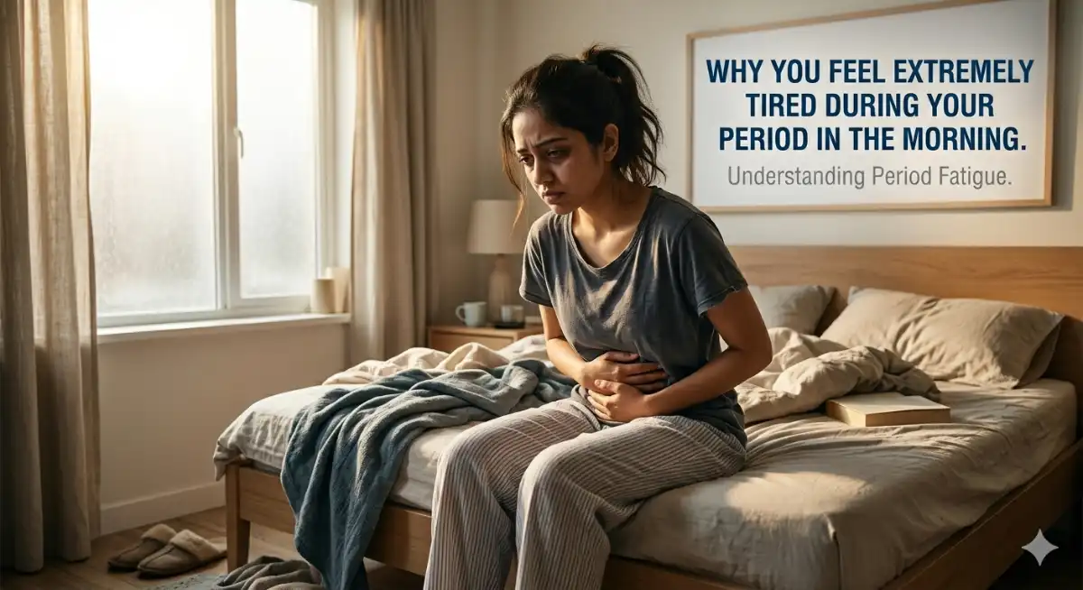why am i so tired on my period in the morning, period fatigue causes, menstrual fatigue morning, why periods make you tired, low energy during menstruation, hormonal imbalance fatigue period, iron deficiency period tiredness, period morning weakness, cramps and fatigue morning, how to boost energy during period, period exhaustion remedies, menstrual cycle energy levels, fatigue before and during period, why do i feel weak on my period, morning tiredness during menstruation, period health tips, women health fatigue period, menstrual symptoms fatigue, period low energy solutions, tired during periods reasons