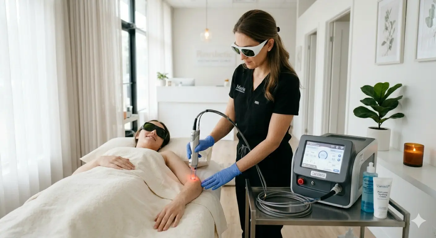 Can I Get Laser Hair Removal While on My Period? can you get laser hair removal on your period, laser hair removal during menstruation, is laser safe on period, bikini laser during period, laser hair removal pain period, menstrual cycle laser treatment, hair removal tips during periods, laser hair removal safety guide